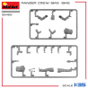 Équipage de chars 1943-45, WWII Military miniatures Series - MINIART 35465 - 1/35