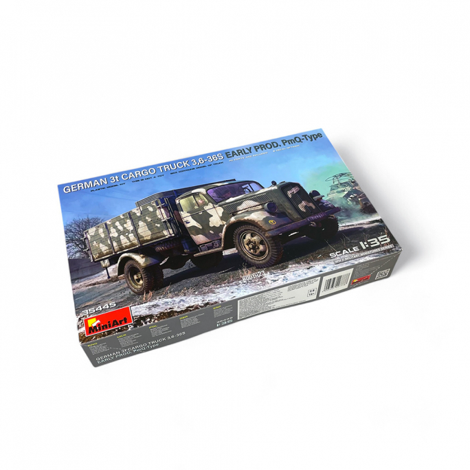 Camion de transport Allemand 3t, WW II Military Miniatures Series - MINIART 35445 - 1/35