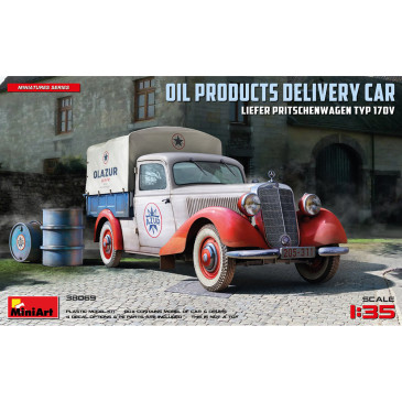Voiture de livraison de produits petroliers, Miniatures Series - MINIART 38069 - 1/35