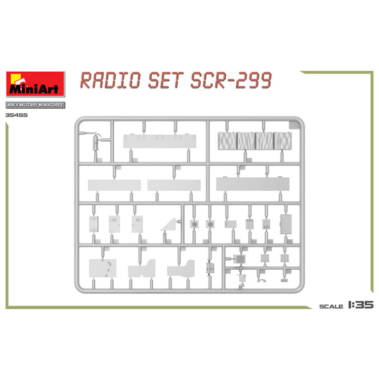 Radio Américaine SCR-299, WW II Military Miniatures Series - MINIART 35455 - 1/35
