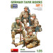 Kit de Conducteurs de char Allemands 1. Têtes en Résine - Série WWII Military Miniatures - MINIART 53022 - 1/35