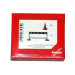 Accessoires pylônes, barrières, argent & rouge lumineux, Herpa 052566-002 - HO 1/87