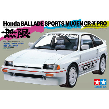 Honda Ballade Sports Mugen CR-X Pro, Tamiya 24045 - 1/24