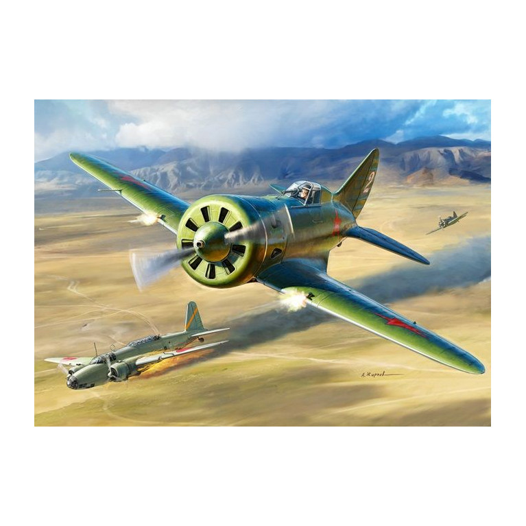 Chasseur soviétique Polikarpov I-16 type 5, Zvezda - 1/48