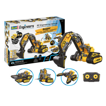 Véhicule d’ingénierie RC 4 en 1 - Revell 21304 - 1/27