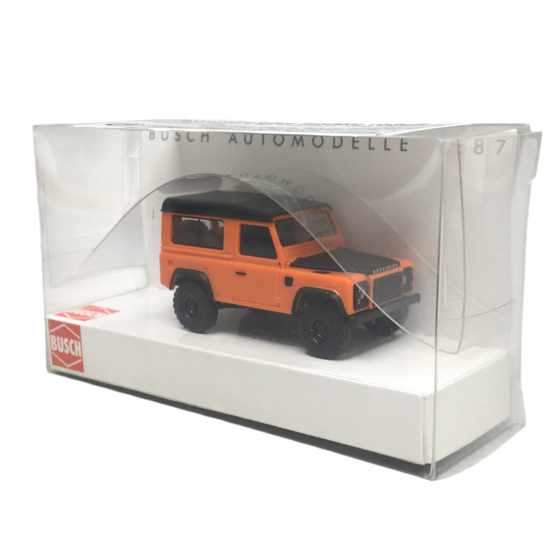 Land Rover Defender 90, dernière édition, Orange - BUSCH 54309