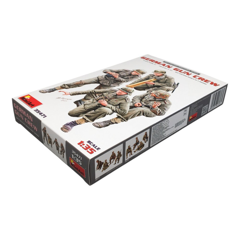 Équipage de canon Allemand, Série WWII Military Miniatures - MiniArt 35471 - 1/35