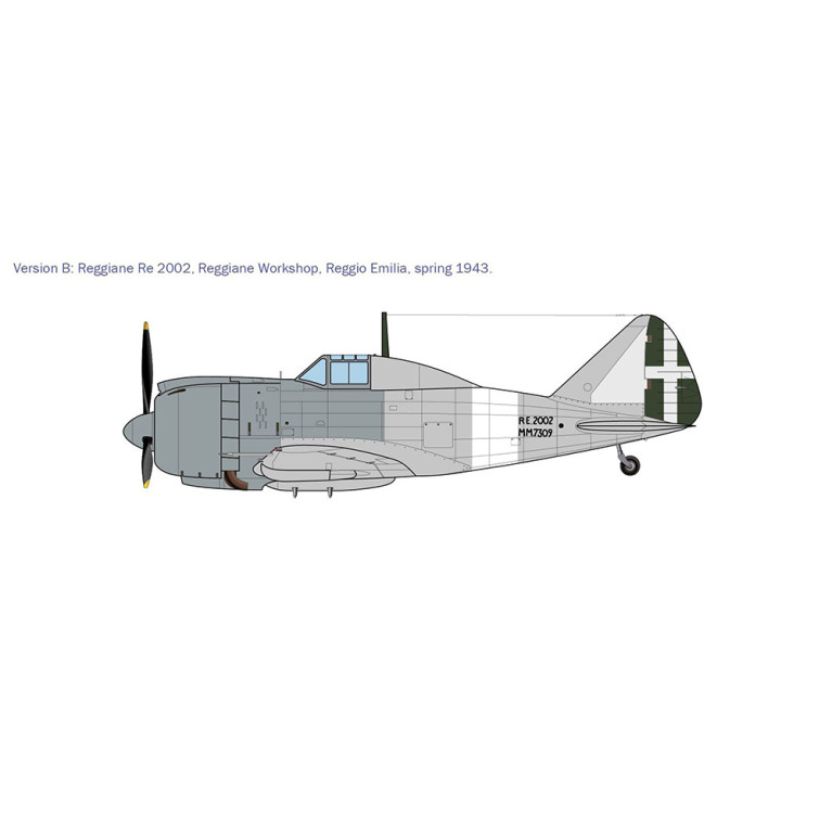 Macchi MC.205 veltro - Italeri 2519 - 1/32