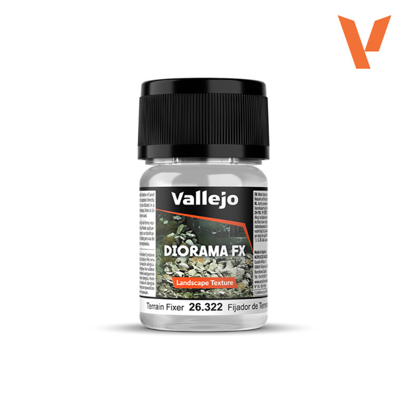 Fixateur de terrain, 35ml, diorama FX - Vallejo 26.322 Fixateur de terrain, 35ml, diorama FX - Vallejo 26.322