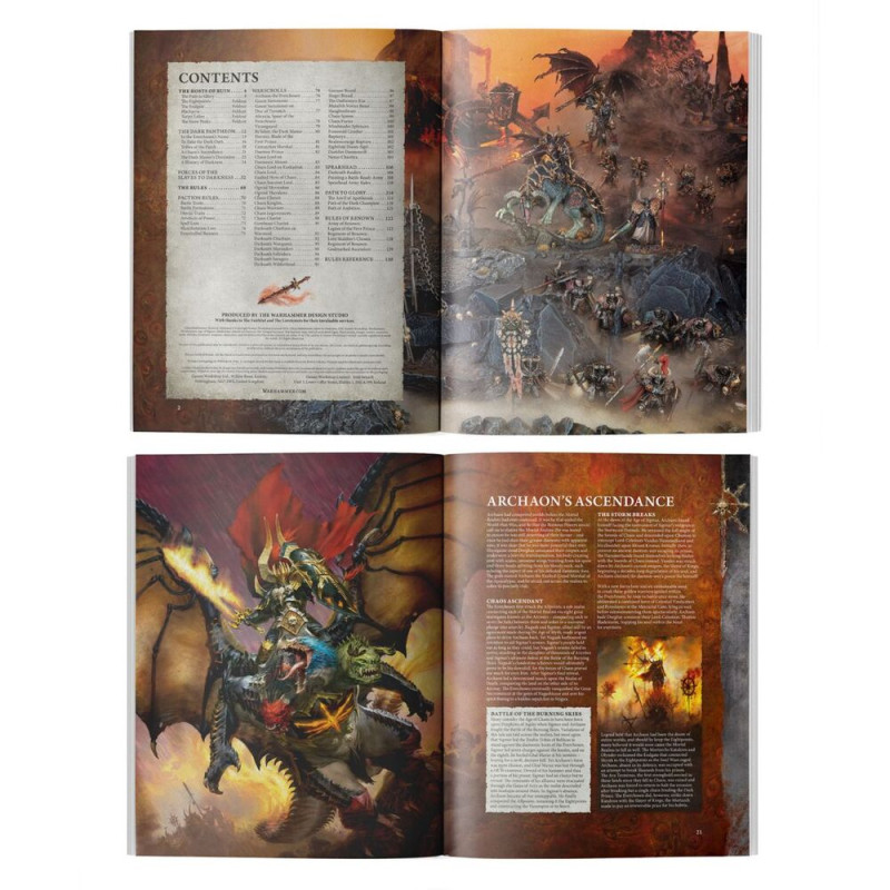Warhammer Age of Sigmar : Chaos Battletome: Slaves to Darkness - WARHAMMER 83-02