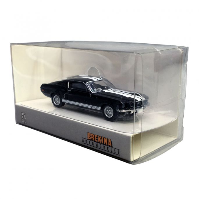 Ford Mustang GT350, Noir - Brekina 19606 - HO 1/87 Ford Mustang GT350, Noir - Brekina 19606 - HO 1/87