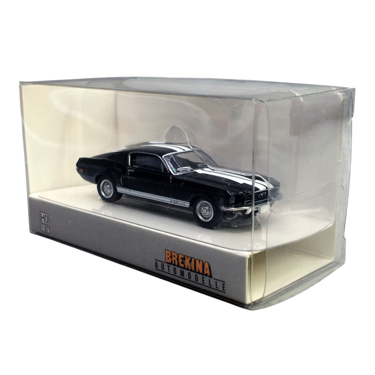 Ford Mustang GT350, Noir - Brekina 19606 - HO 1/87 Ford Mustang GT350, Noir - Brekina 19606 - HO 1/87