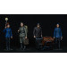 Figurines du personnel des gares allemandes. 1930-40s - Miniart 38010 - 1/35