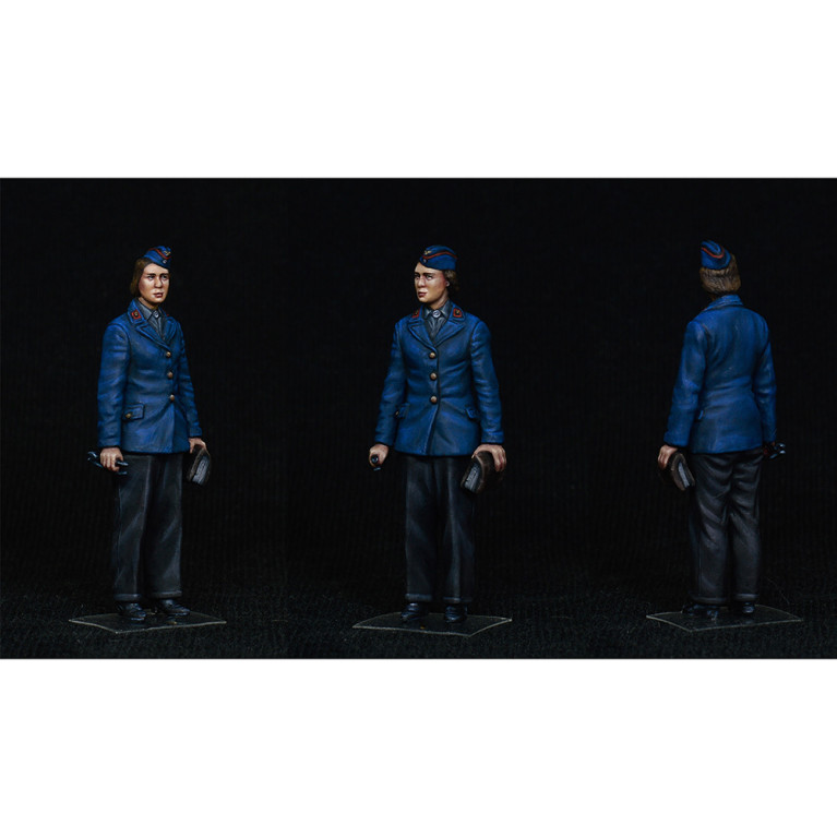 Figurines du personnel des gares allemandes. 1930-40s - Miniart 38010 - 1/35