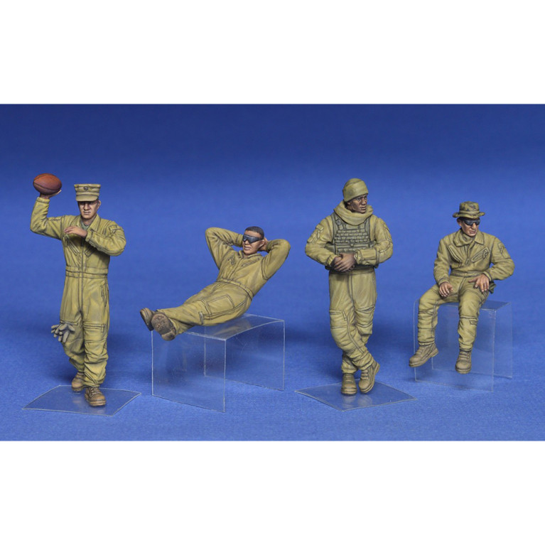 Figurine Garniture de char USMC. i. Repos - Miniart 37049 - 1/35