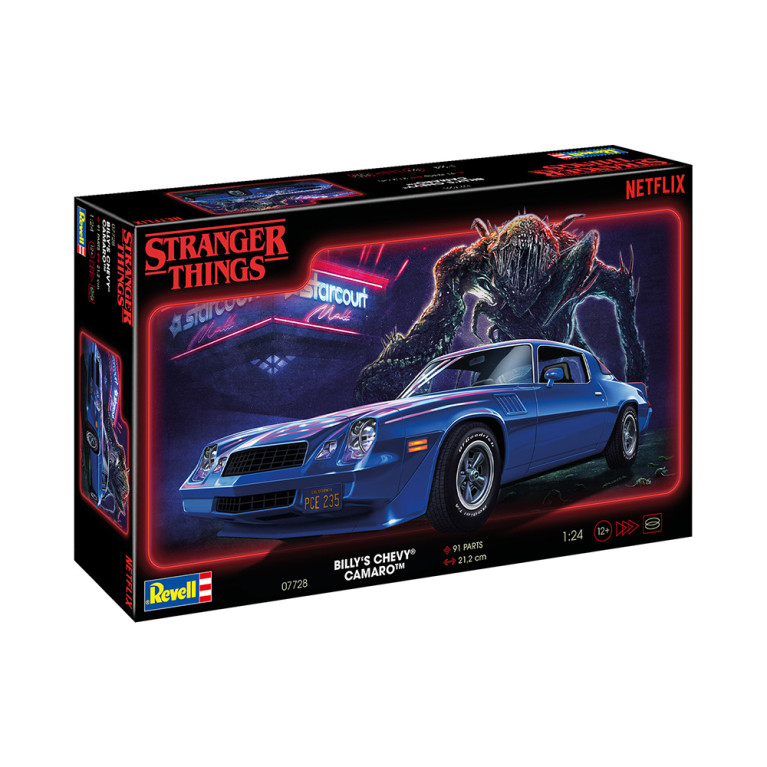 Chevrolet Camaro « Stranger Things »- Revell 07728 - 1/24