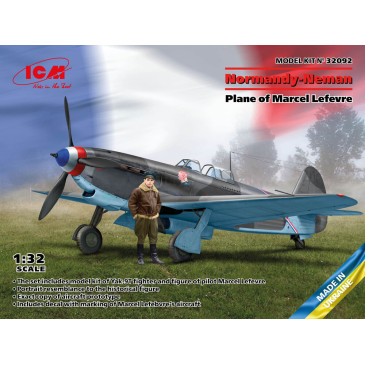 Normandie-Neman. Avion de Marcel Lefevre - ICM 32092 - 1/32
