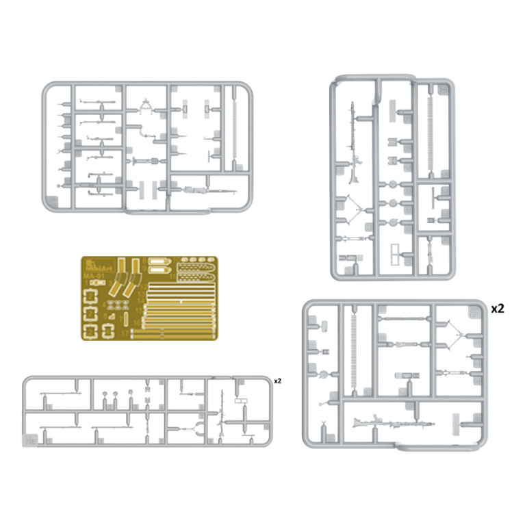 Mitrailleuses allemandes - MINIART 53044 - 1/35