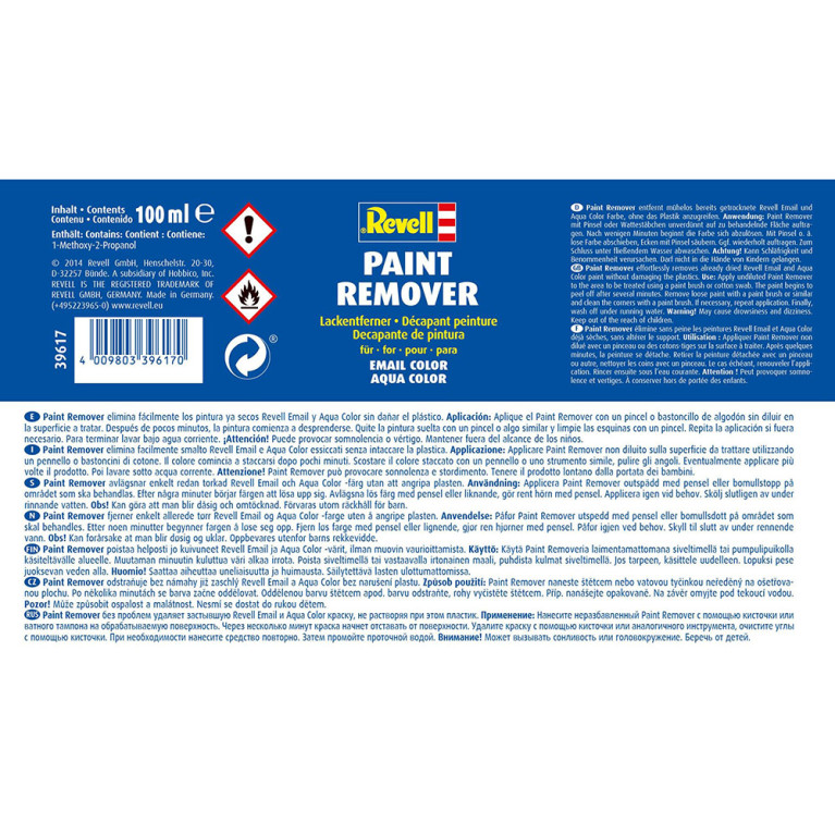 Décapant pour peinture 100ml - REVELL 39617