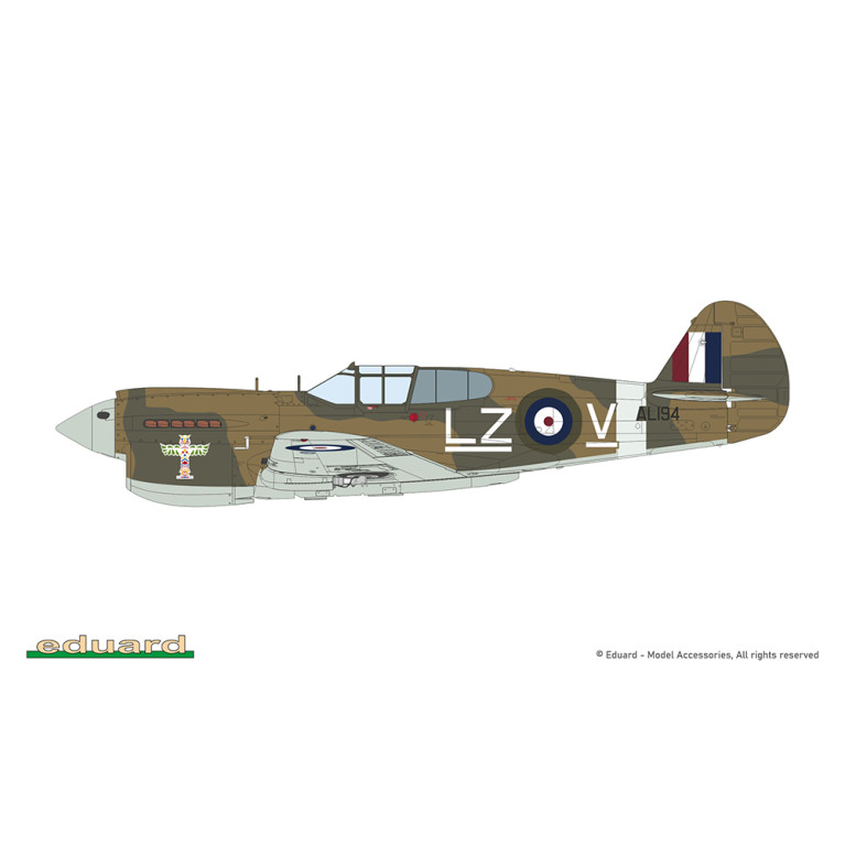Avion P-40E Warhawk - EDUARD R003 - 1/48