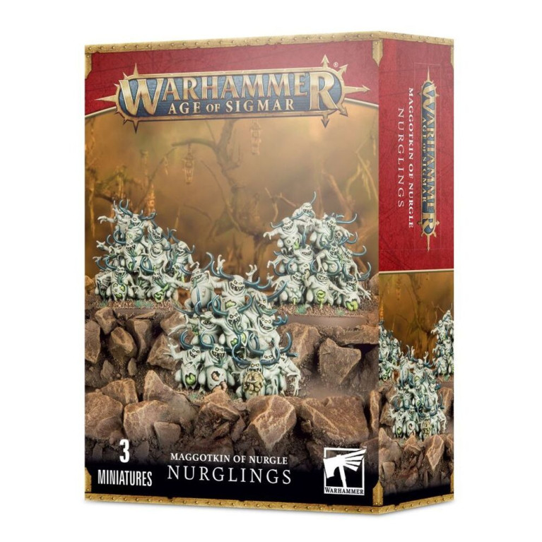 Warhammer AOS : Maggotkin Of Nurgle, Nurglings - WARHAMMER 97-18