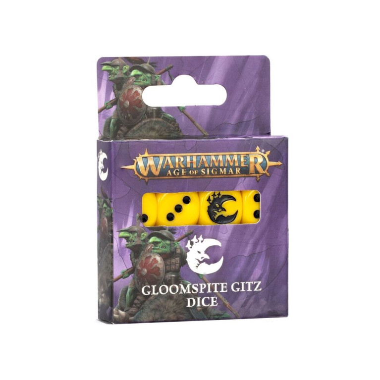 Warhammer Age of Sigmar : Set de dés Vils du Fielobscur - WARHAMMER 89-77