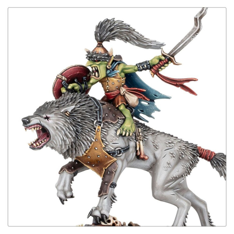 Warhammer Age Of Sigmar: Gloomspite Grogneboss et suite de Vils-leus - WARHAMMER 89-98