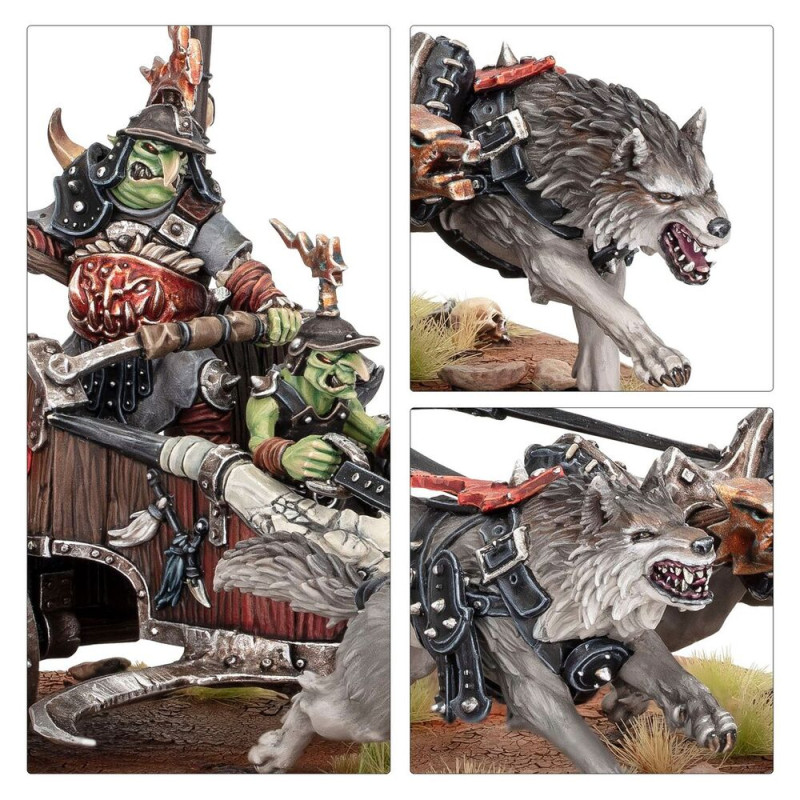 Warhammer Age Of Sigmar: Gloomspite Grogneboss sur Rouleguerre - WARHAMMER 89-91