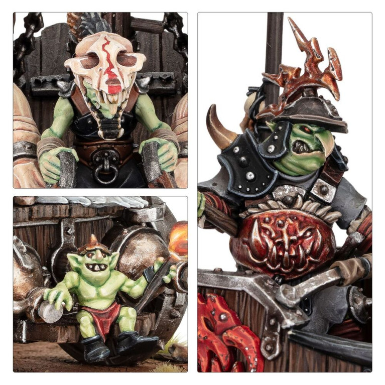 Warhammer Age Of Sigmar: Gloomspite Grogneboss sur Rouleguerre - WARHAMMER 89-91