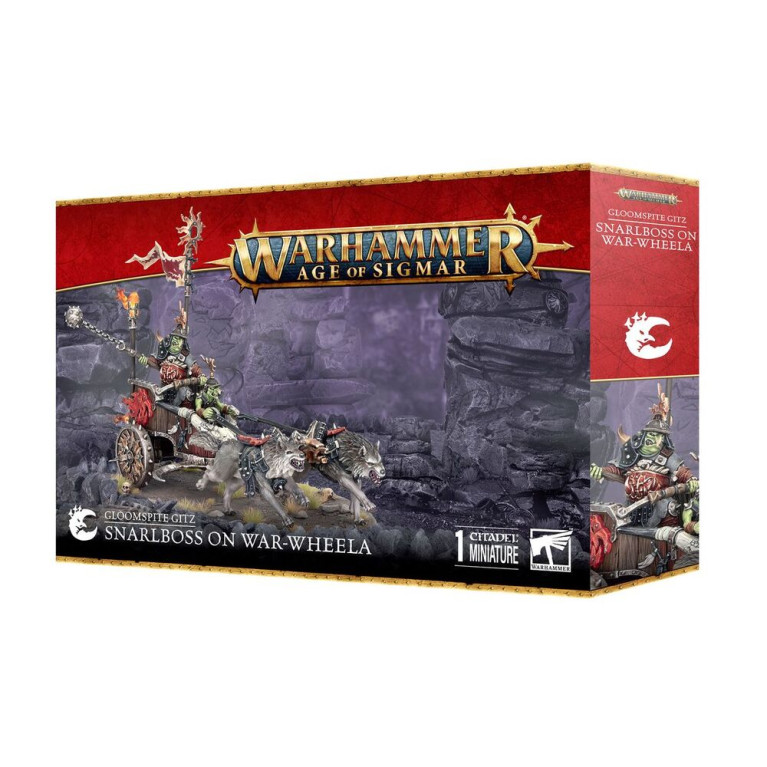 Warhammer Age Of Sigmar: Gloomspite Grogneboss sur Rouleguerre - WARHAMMER 89-91