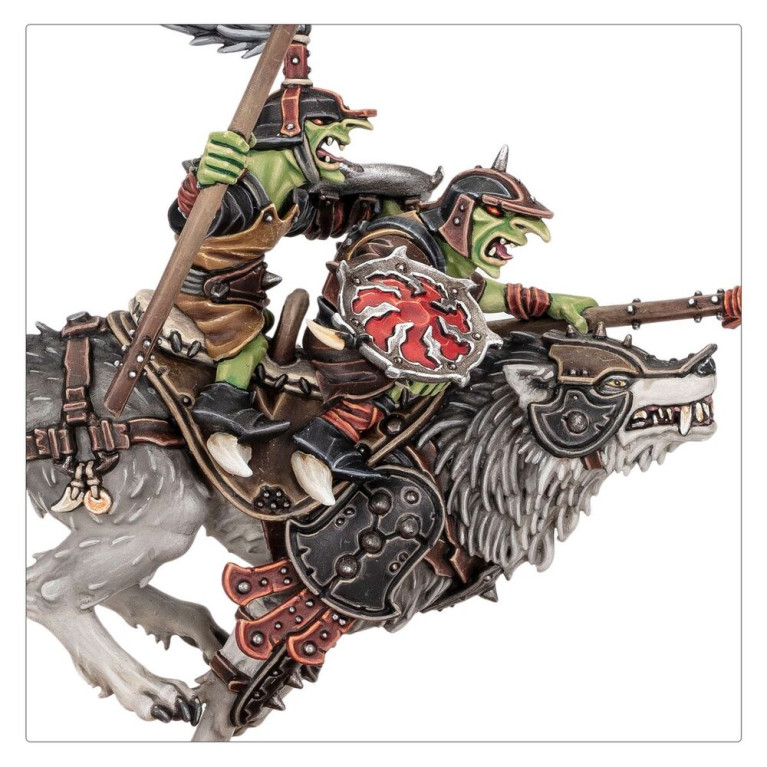 Warhammer Age Of Sigmar: Gloomspite Cavalerie Grognemeute - WARHAMMER 89-88