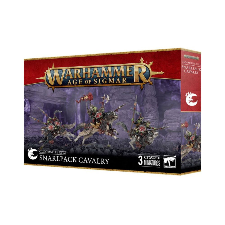 Warhammer Age Of Sigmar: Gloomspite Cavalerie Grognemeute - WARHAMMER 89-88