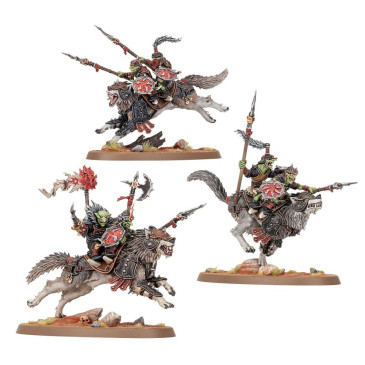 Warhammer Age Of Sigmar: Gloomspite Cavalerie Grognemeute - WARHAMMER 89-88