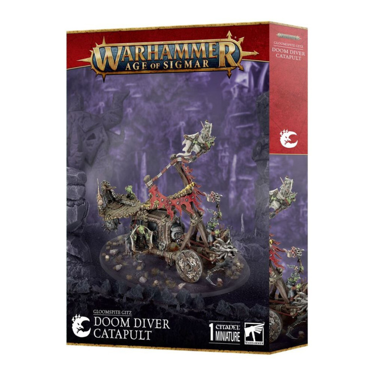 Warhammer Age Of Sigmar: Gloomspite Catapulte à Plongeurs de la Mort - WARHAMMER 89-90