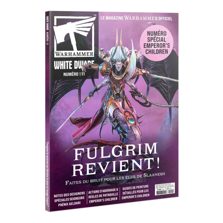 Magazine White Dwarf 511, Fulgrim revient - WARHAMMER WD511