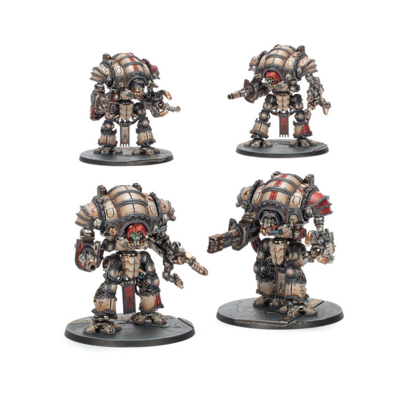 Warhammer The Horus Heresy : Questoris Hnights Magaera and Styrix, Mechanicum - WARHAMMER 03-88