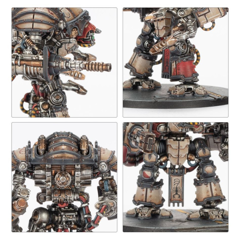 Warhammer The Horus Heresy : Questoris Hnights Magaera and Styrix, Mechanicum - WARHAMMER 03-88