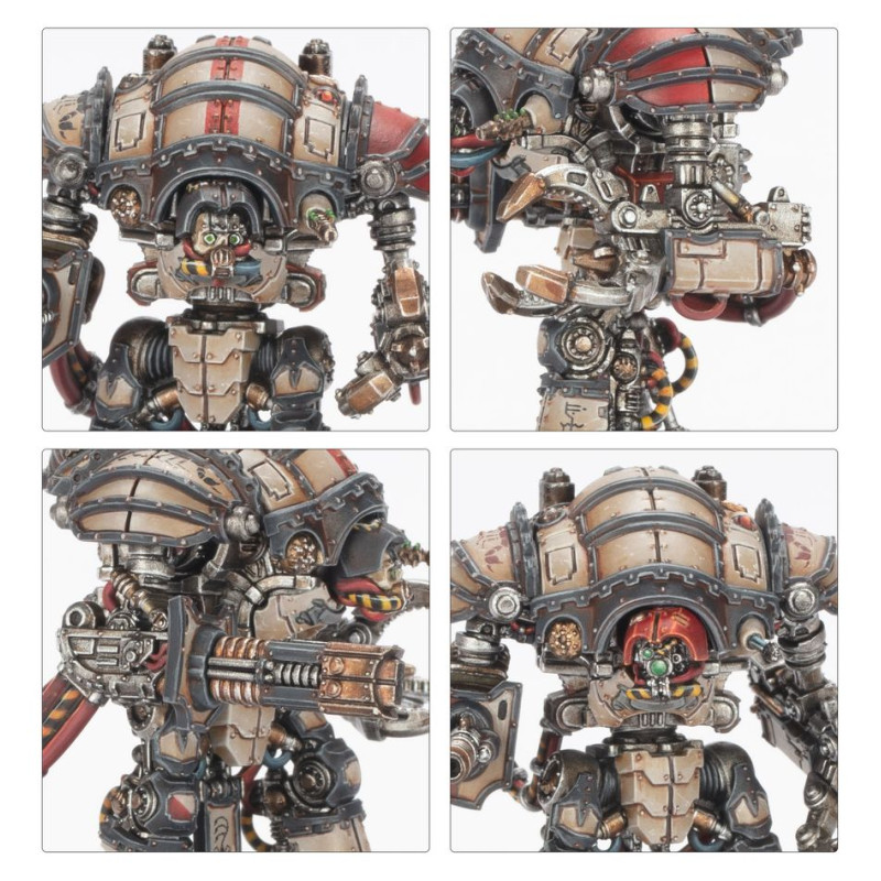 Warhammer The Horus Heresy : Questoris Hnights Magaera and Styrix, Mechanicum - WARHAMMER 03-88