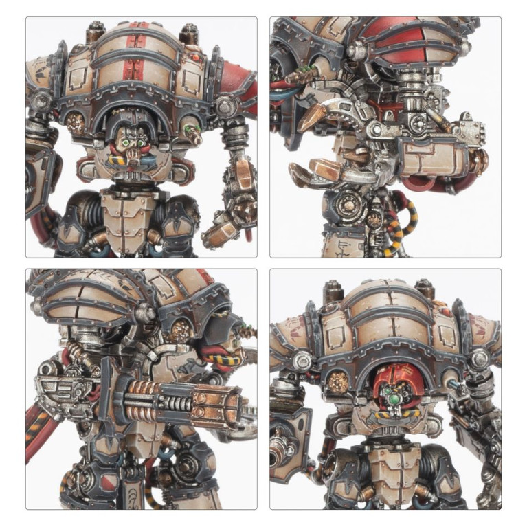 Warhammer The Horus Heresy : Questoris Hnights Magaera and Styrix, Mechanicum - WARHAMMER 03-88