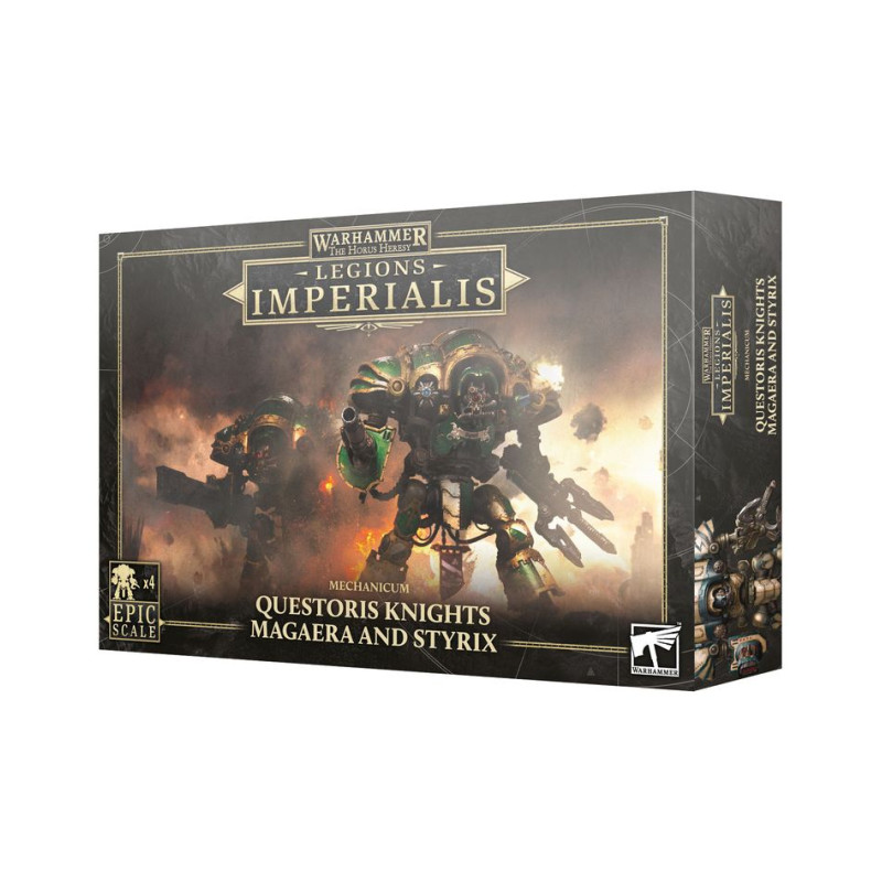 Warhammer The Horus Heresy : Questoris Hnights Magaera and Styrix, Mechanicum - WARHAMMER 03-88