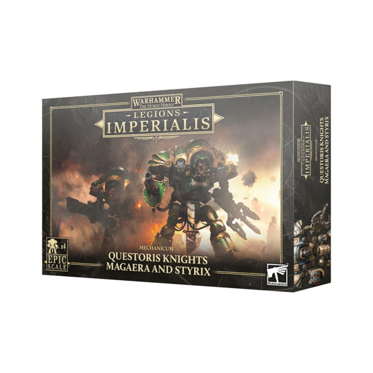 Warhammer The Horus Heresy : Questoris Hnights Magaera and Styrix, Mechanicum - WARHAMMER 03-88