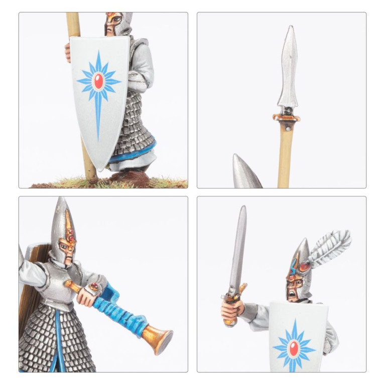 Warhammer The Old World : Elven Spearmen, High Elf Realms - WARHAMMER 13-15
