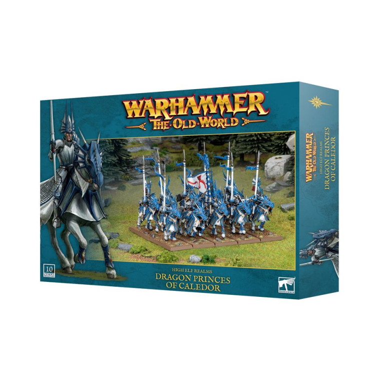 Warhammer The Old World : Dragon Princes of Caledor, High Elf Realms - WARHAMMER 13-17