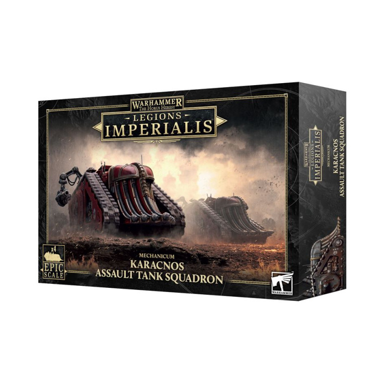 Warhammer The Horus Heresy : Karacnos Assault Tank Squadron, Mechanicum - WARHAMMER 03-83