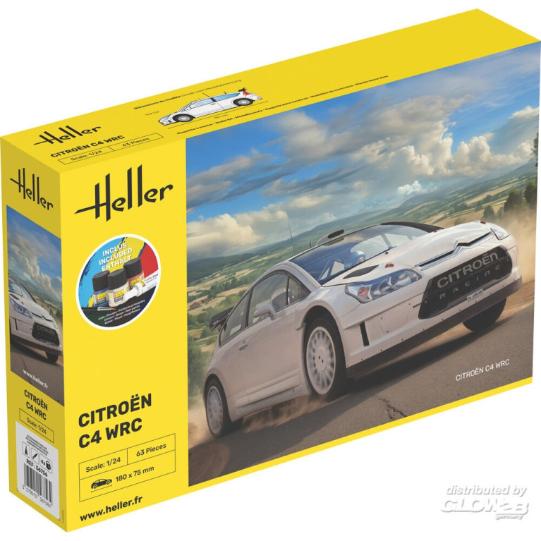 Citroën C4 WRC, Starter Kit - HELLER 56756