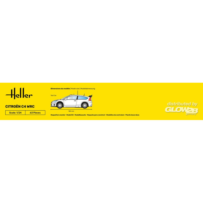 Citroën C4 WRC - HELLER 80756