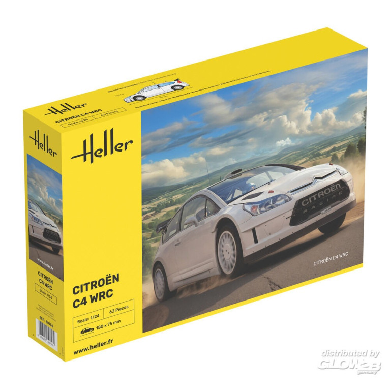 Citroën C4 WRC - HELLER 80756