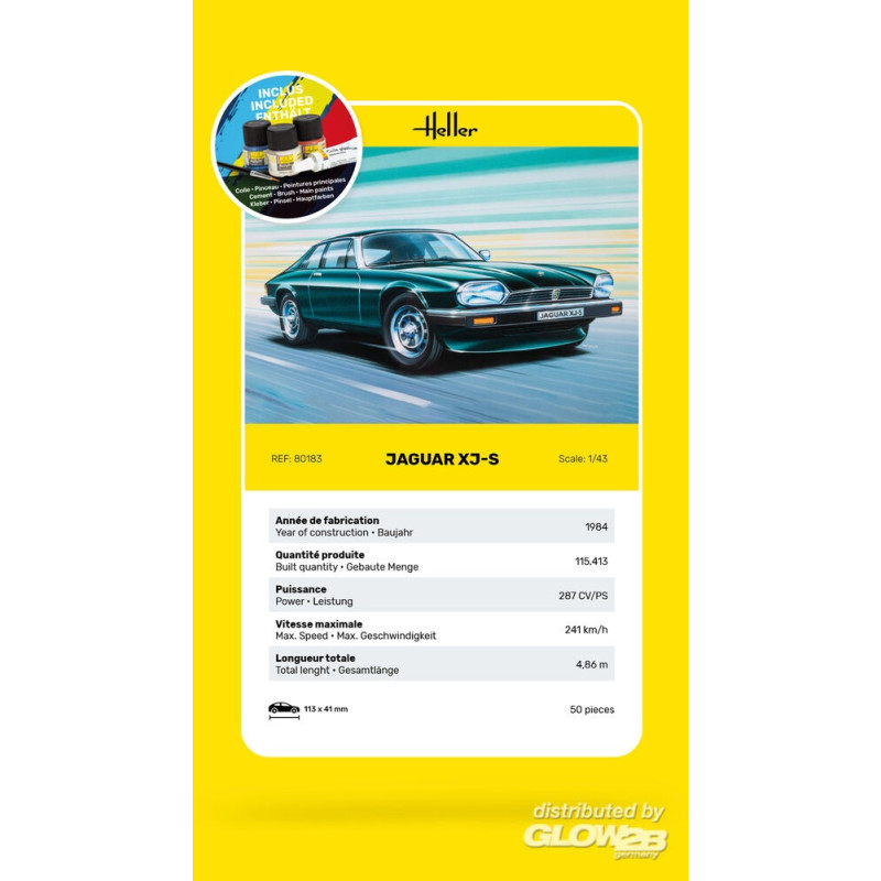 Jaguar XJ-S, Starter Kit - HELLER 56183