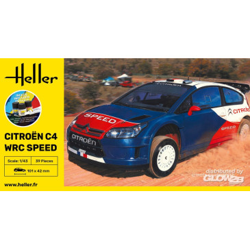 Citroën C4 WRC Speed, Starter Kit - HELLER 56117