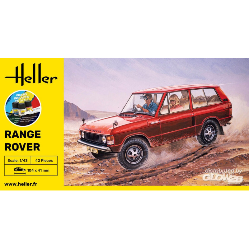Range Rover, série 1, Starter Kit - HELLER 56181